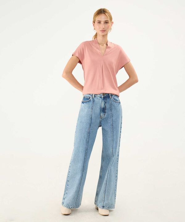 Blusa Escote en V image number null