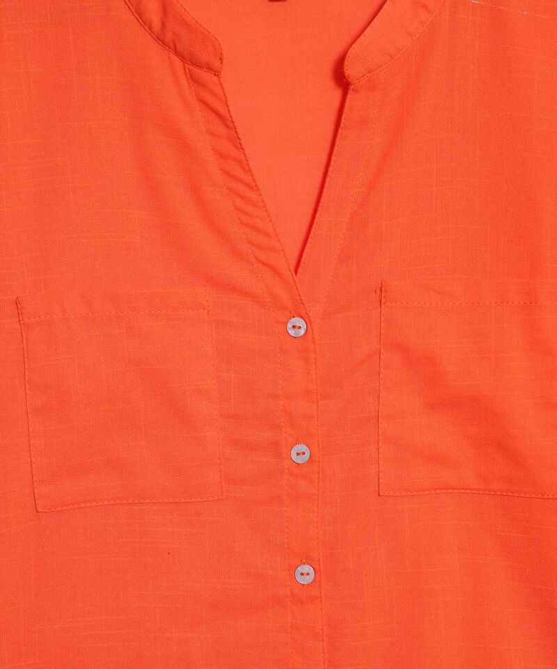 Blusa en Efecto Lino