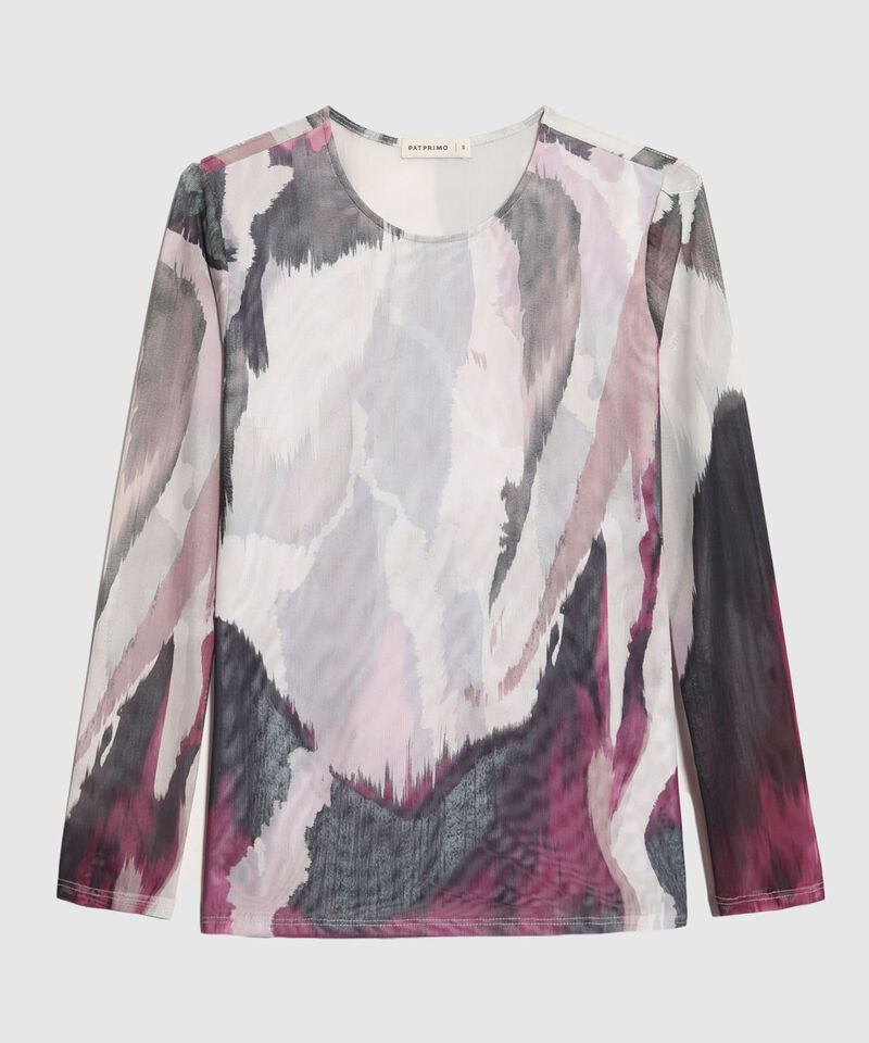 Camiseta Estampada Manga Larga
