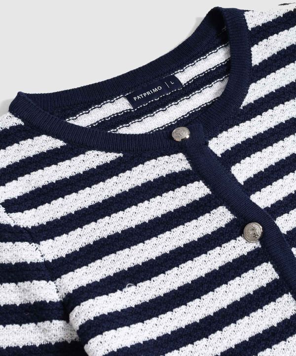 C&aacute;rdigan de Punto Esencial para Mujer image number null