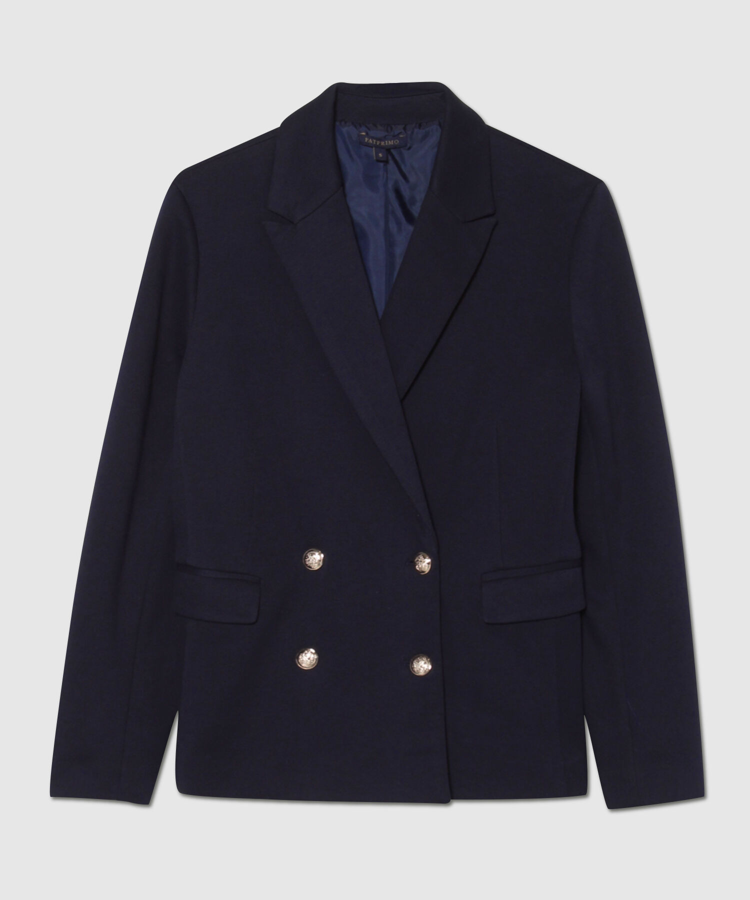 Blazer Cruzado con Solapas