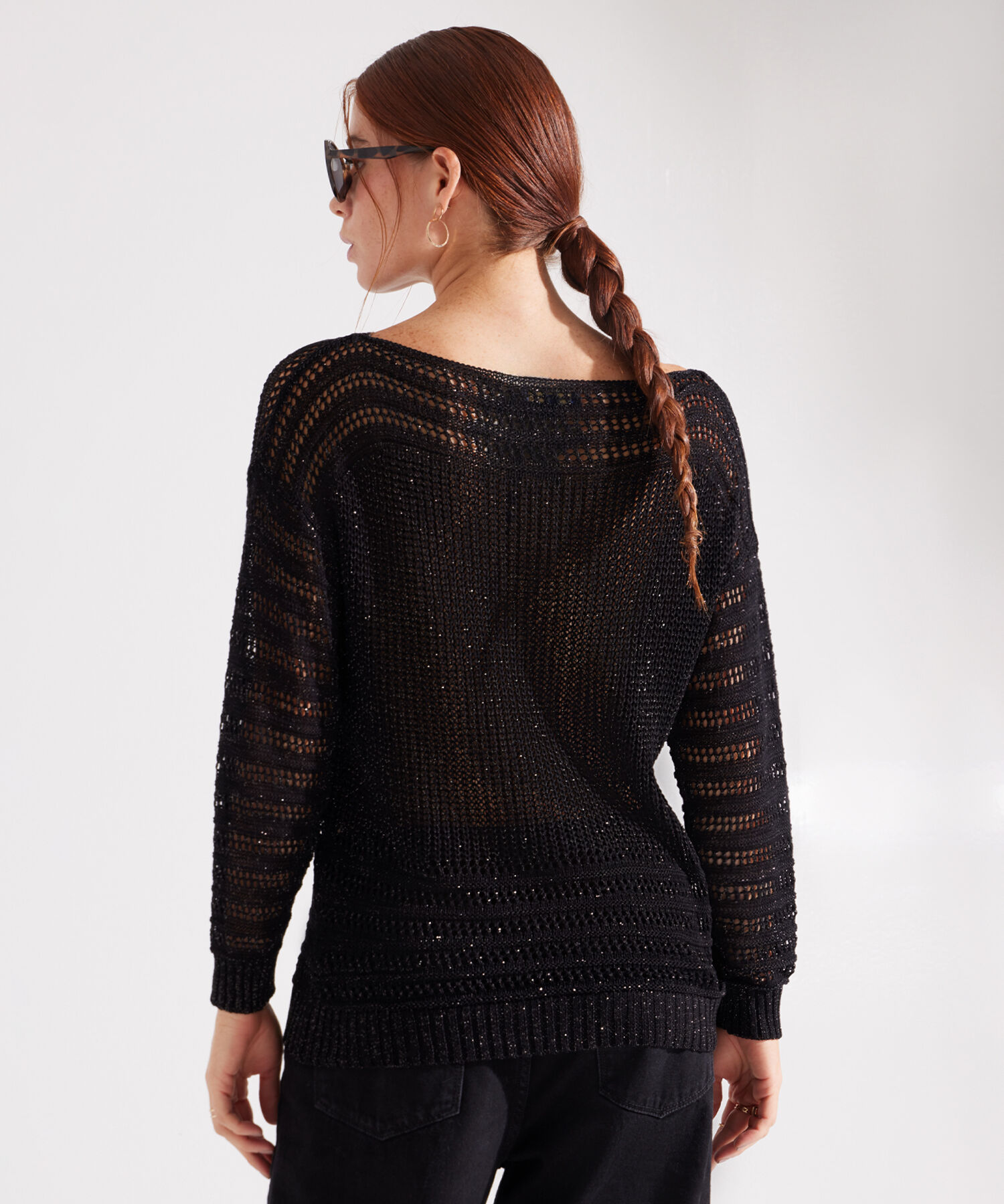 Saco Tejido con Lurex