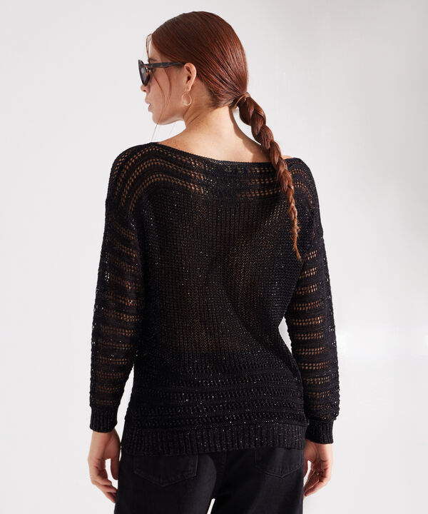 Saco Tejido con Lurex