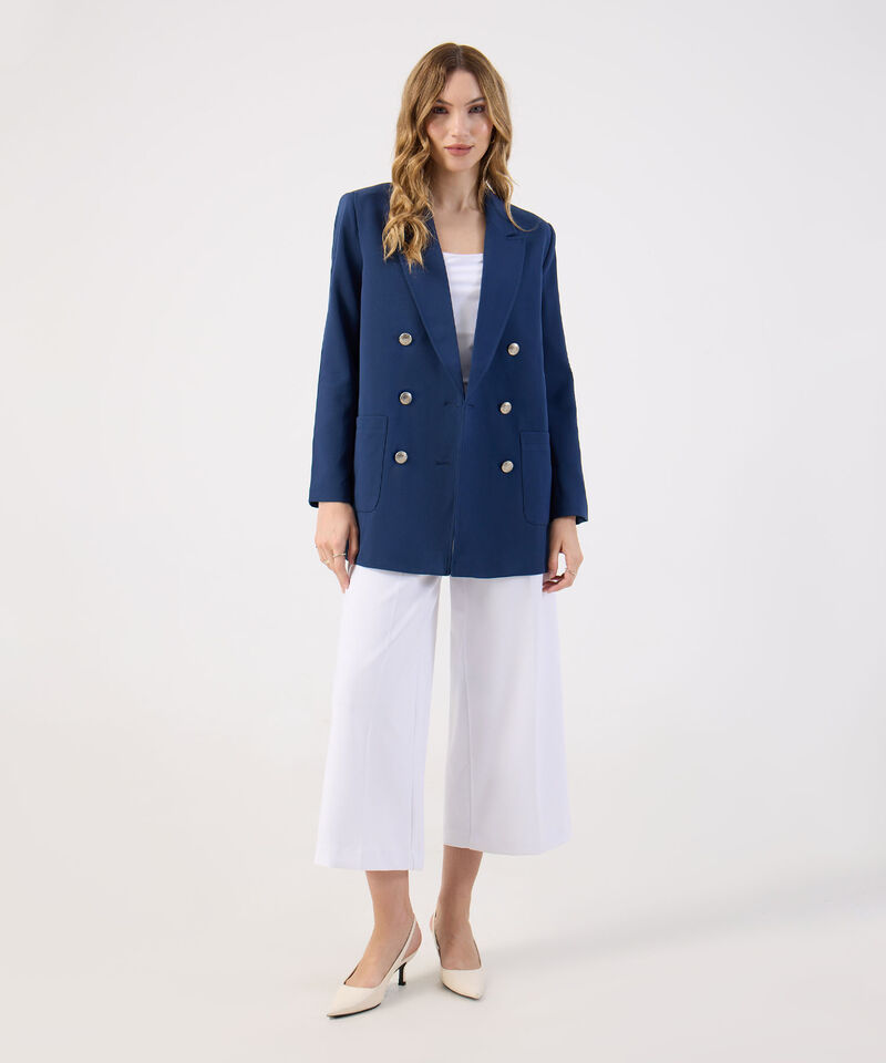 Blazer Cruzado de Doble Botonadura