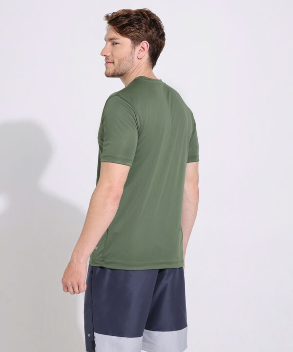 Camiseta Para Hombre, Cuello Redondo, Manga Corta Con Estampado