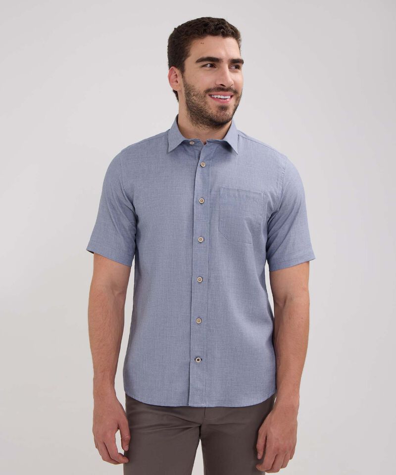 Camisa Manga Corta Tela Binada