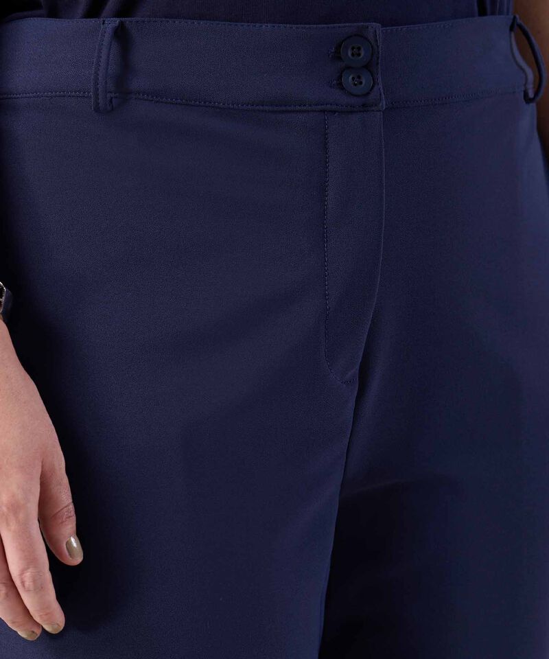 Pantal&oacute;n Clasico Unicolor para Mujer Curvy