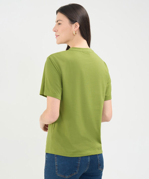 Camiseta Estampado Botánico