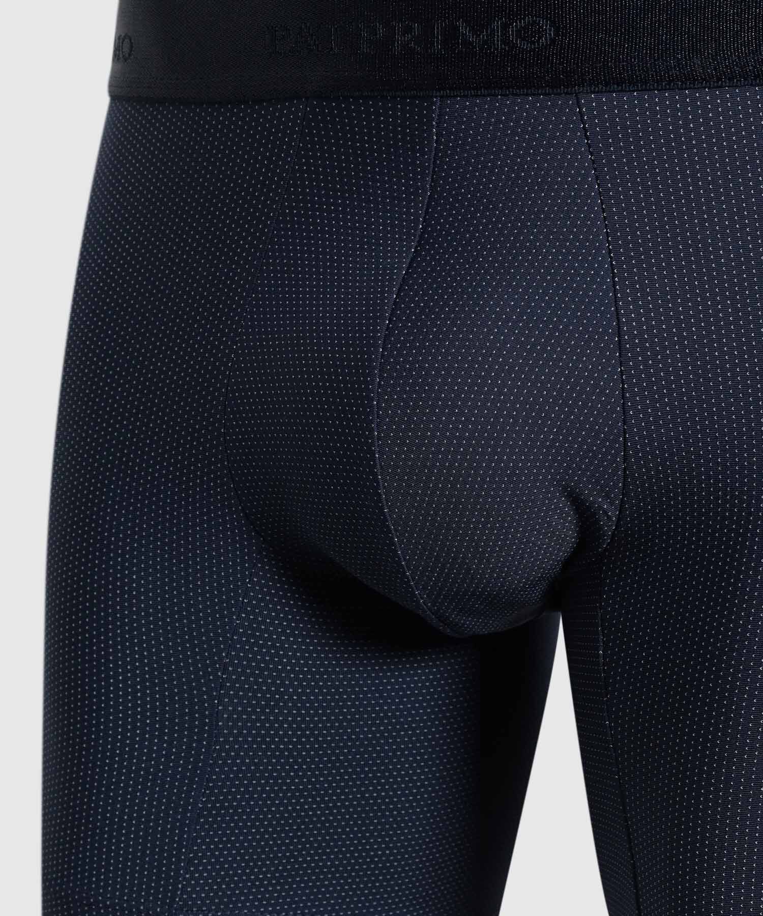 B&oacute;xer Medio Con Micropuntos Para Hombre