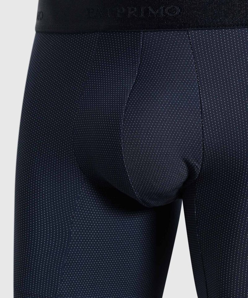 B&oacute;xer Medio Con Micropuntos Para Hombre