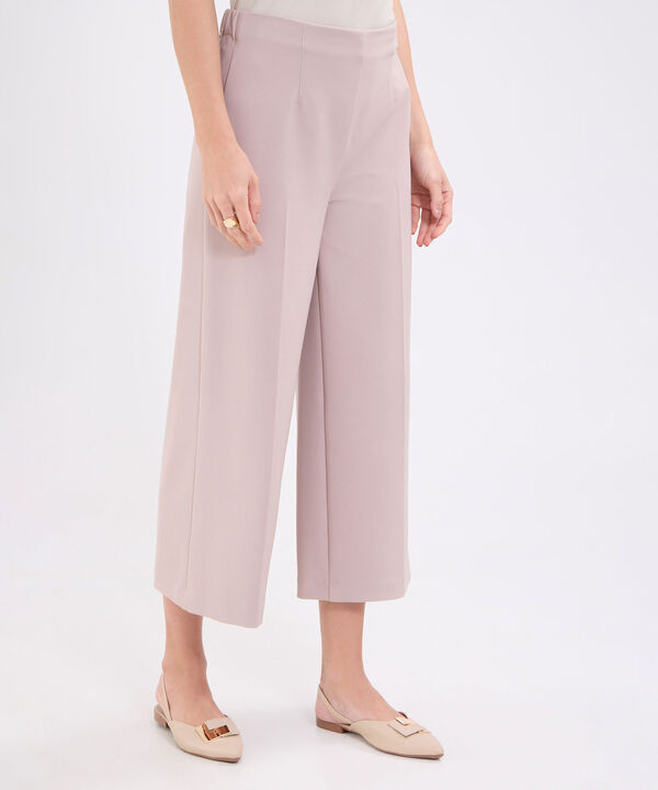 Pantalon culotte unicolor para mujer image number null