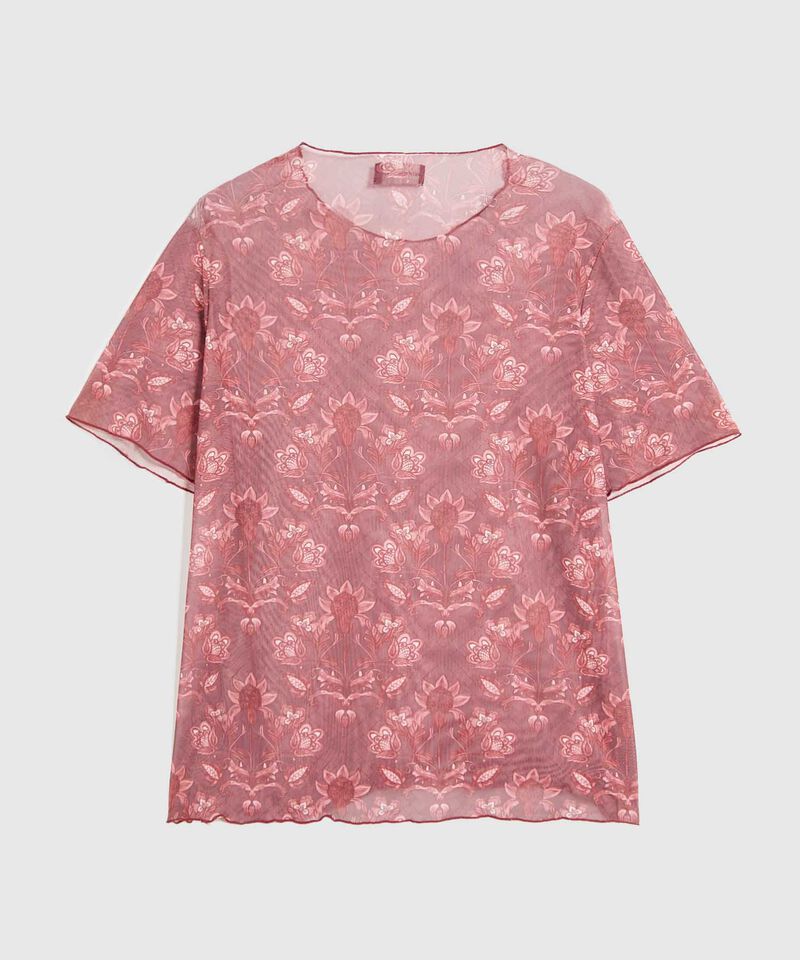 Camiseta Valiana Manga Corta Para Mujer