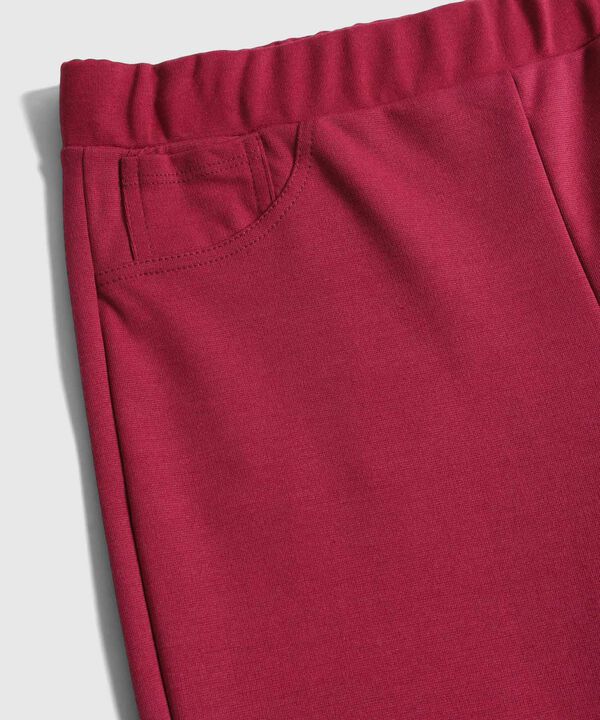 Legging Ajustado Bolsillo Simulado Para Mujer image number null