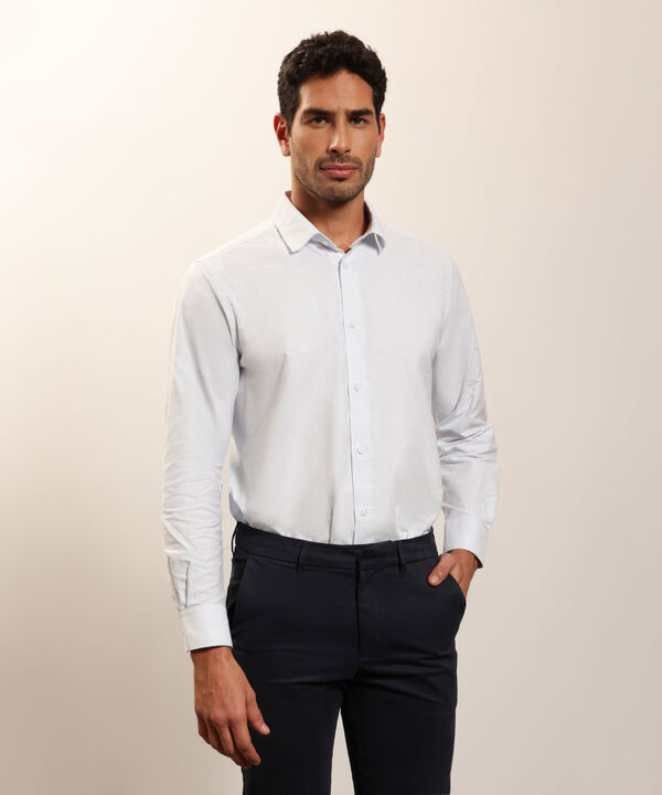 Camisa Manga Larga Unicolor  image number null