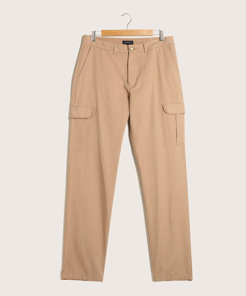Pantalón Cargo Con Fuelle