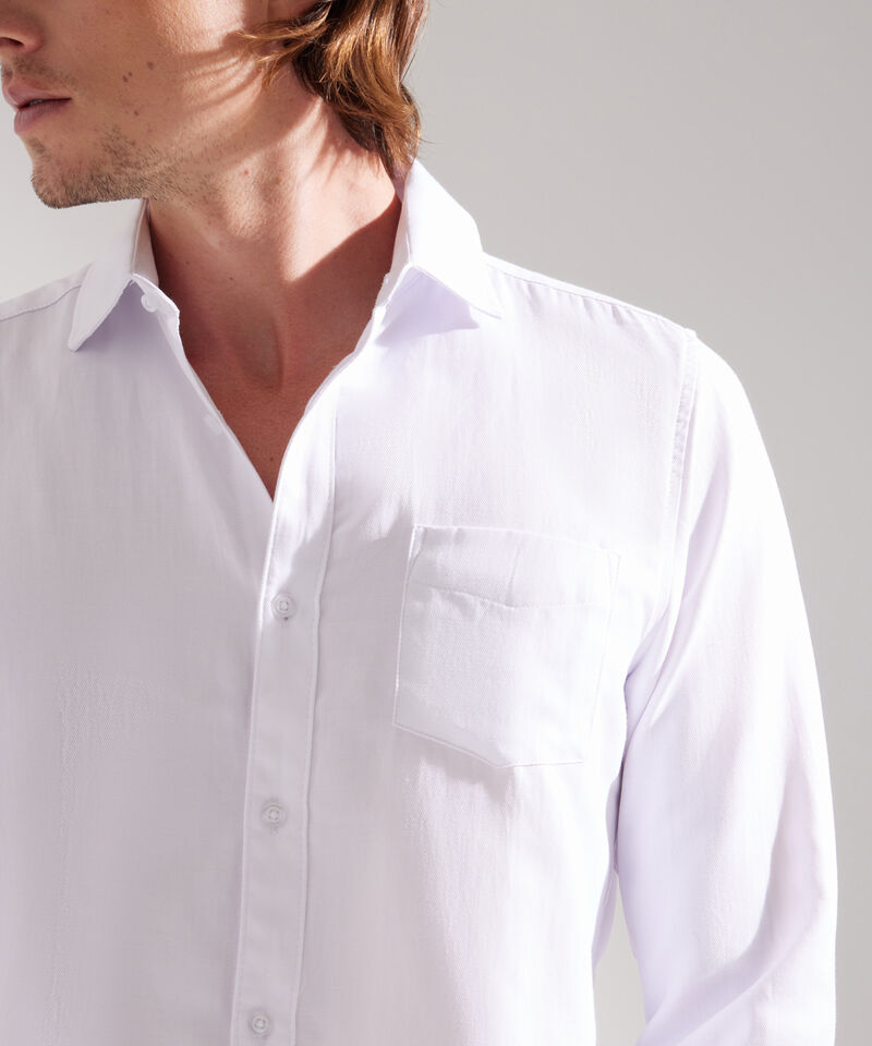 Camisa Corbatera Manga Larga