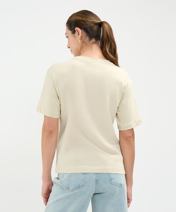 Camiseta Bordado Metalizado
