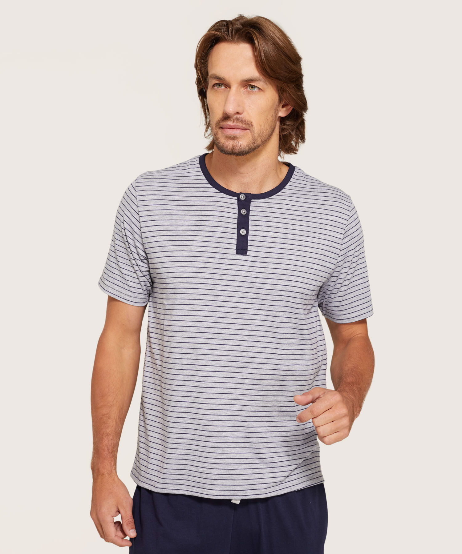 Camiseta Descanso Estampada