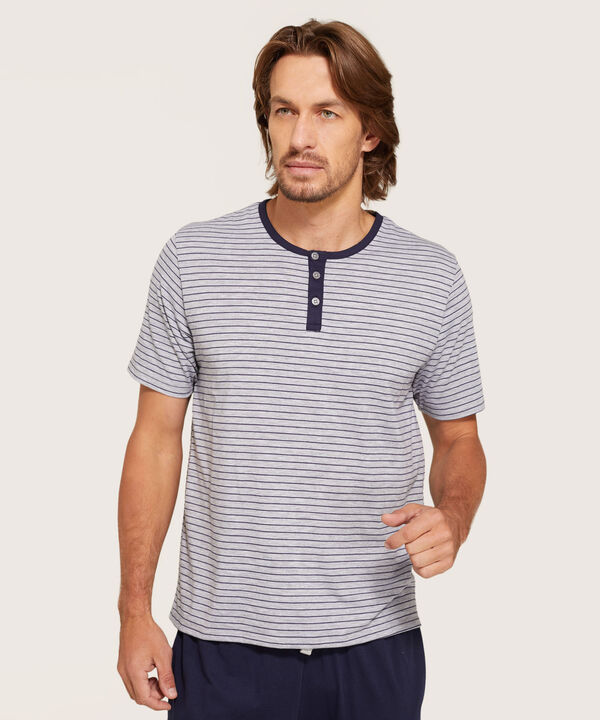 Camiseta Descanso Estampada
