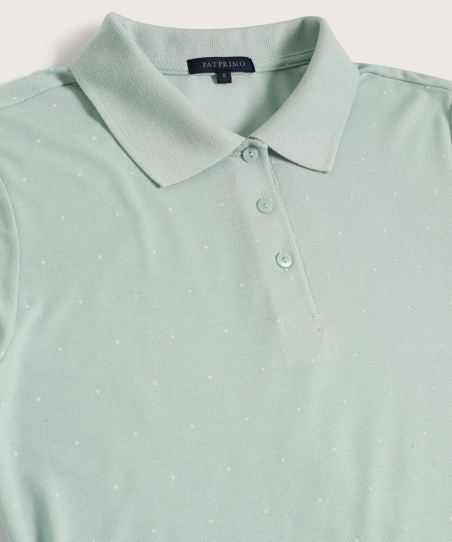 Polo Estampada Manga Corta