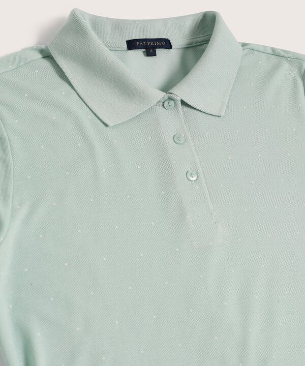 Polo Estampada Manga Corta image number null