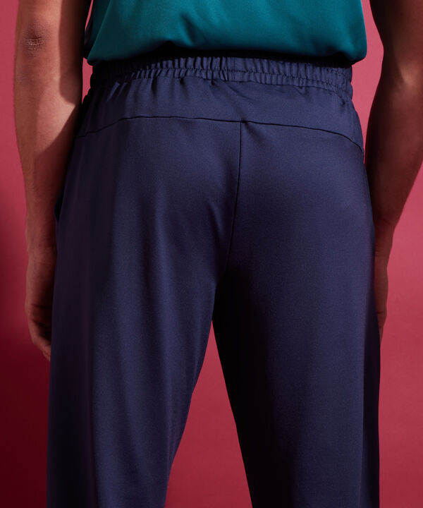 Pantalón Jogger Punto Unicolor Con Bolsillos, Cordón Ajustable Y Elástico Interno, Sport Líneas Patprimo