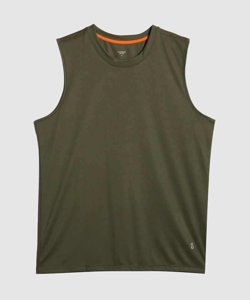 Camiseta Camiseta Ms Unicolor Con Espalda Texturizada