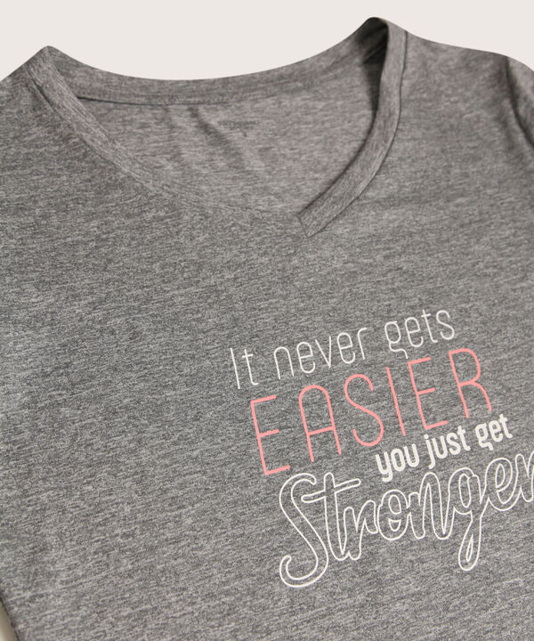Camiseta Cuello V Jaspe mas Screen image number null