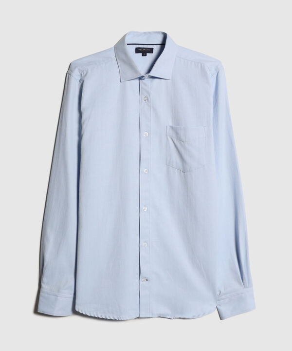 Camisa Corbatera Manga Larga