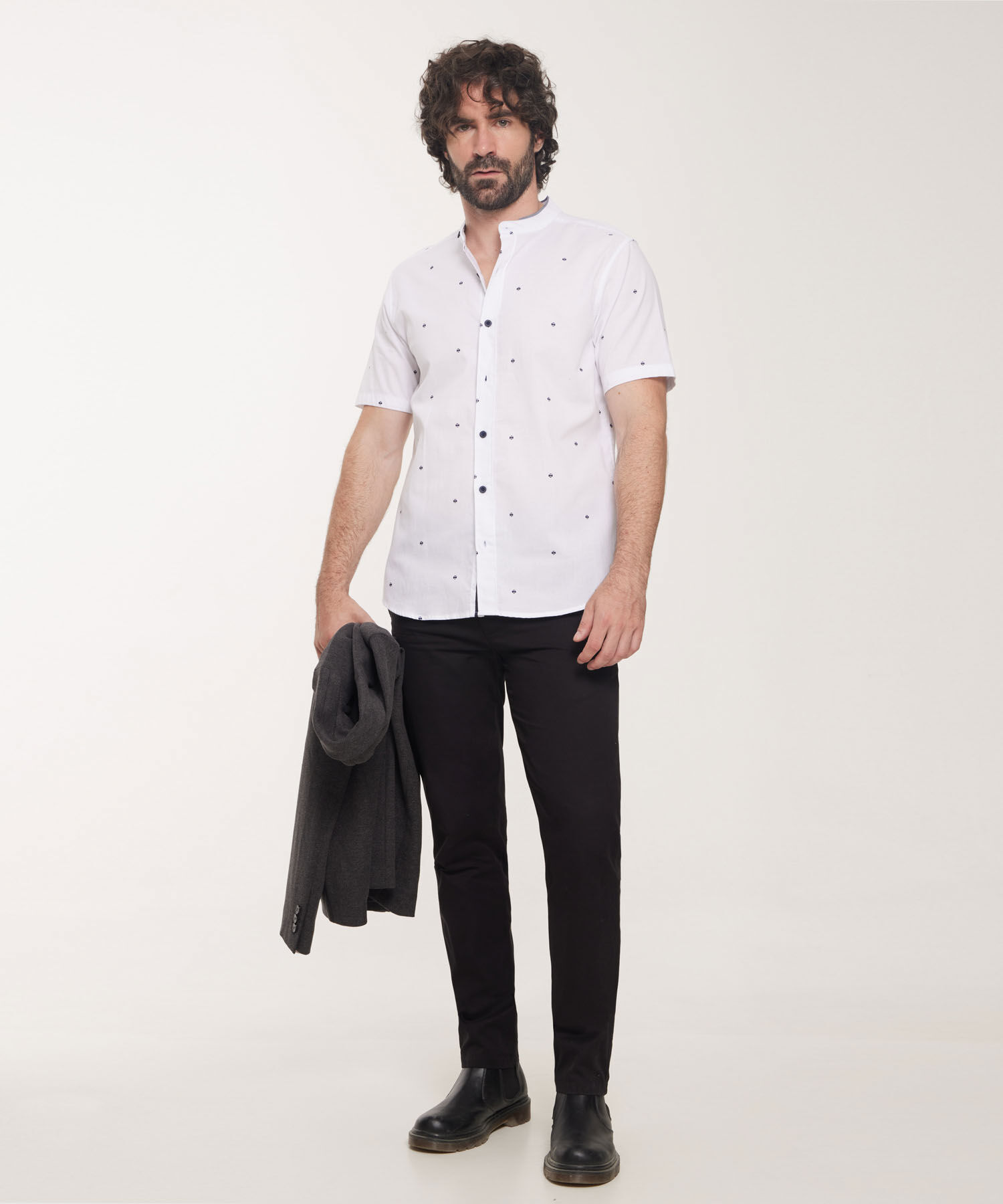 Camisa Manga Corta Estampada