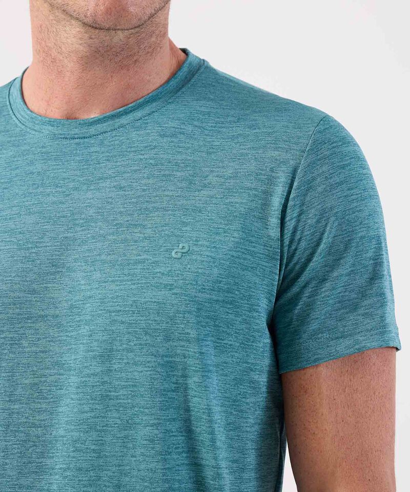 Camiseta Deportiva para Hombre de Tejido Texturizado