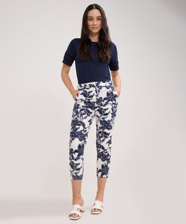 Pantalon Capri  Estampado