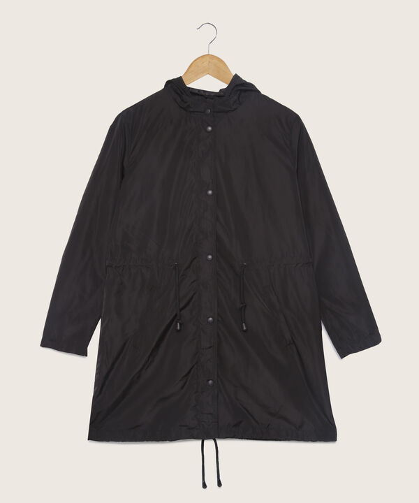 Chaqueta Parka Unicolor