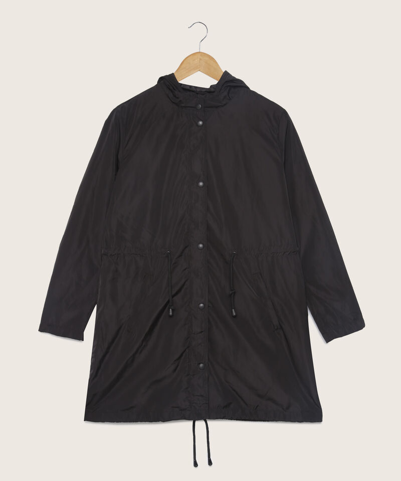 Chaqueta Parka Unicolor