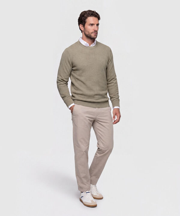 Buzo de Tejido Texturizado para Hombre