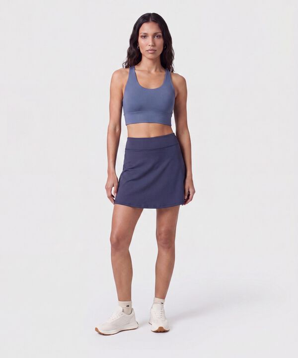 Falda Mujer Deportiva Corta Tiro Alto