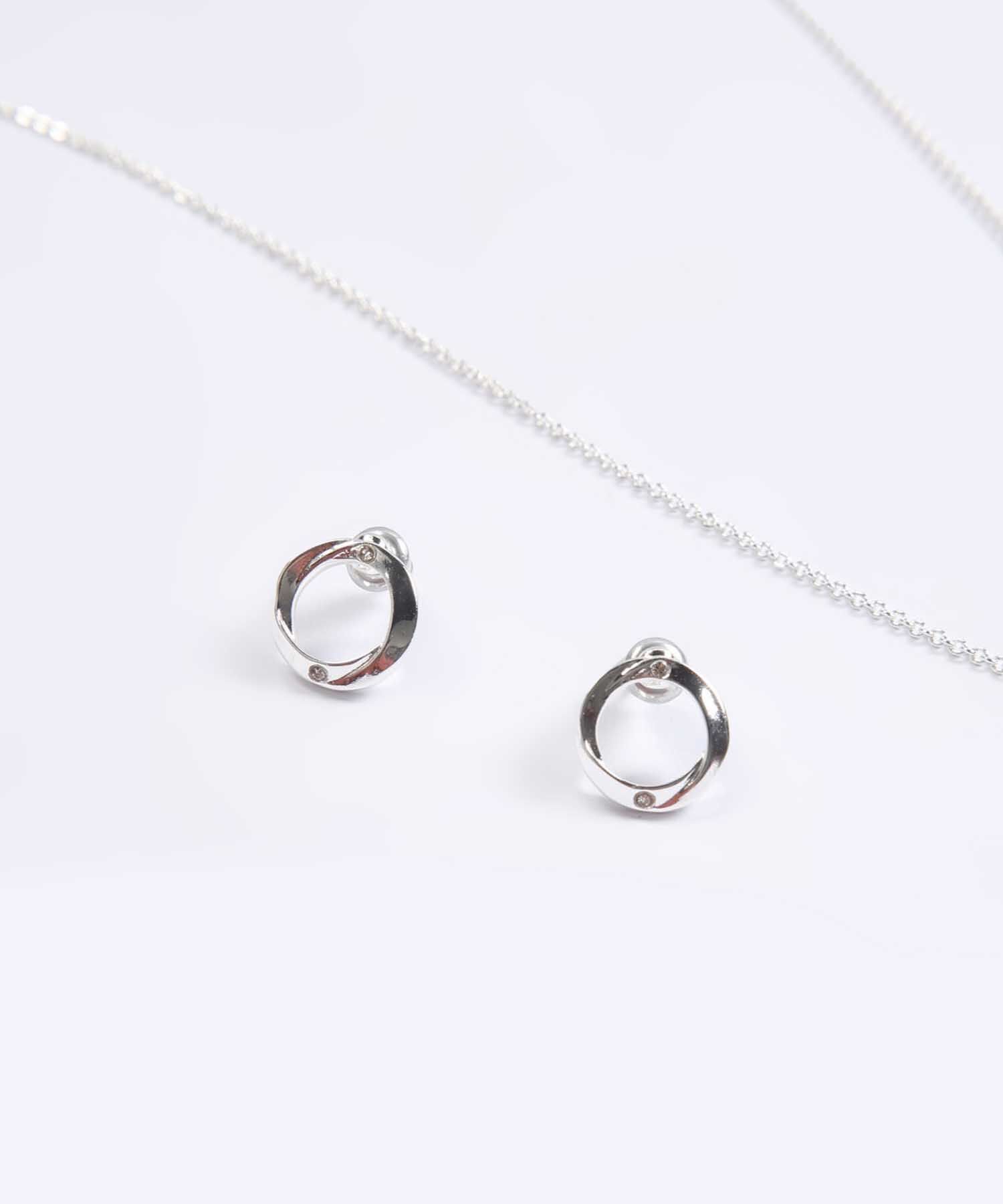 Set De Accesorios Plateados