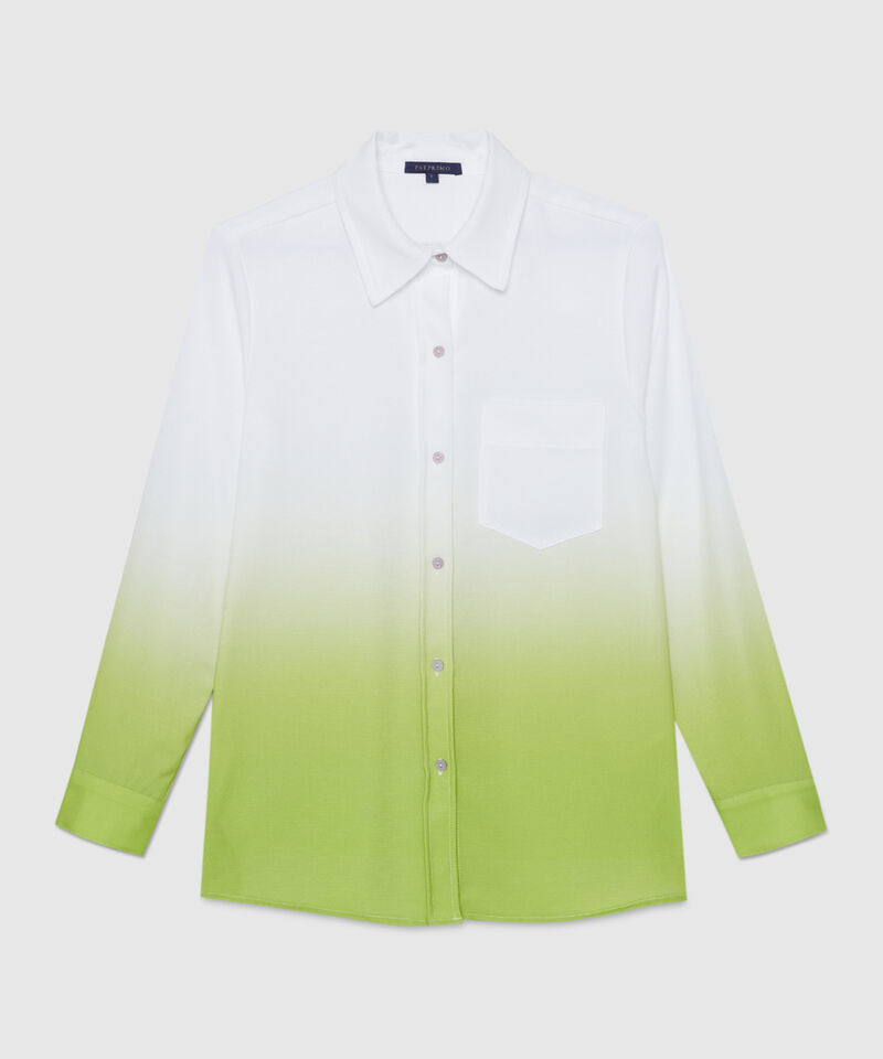 Camisa Manga Larga con Degradado