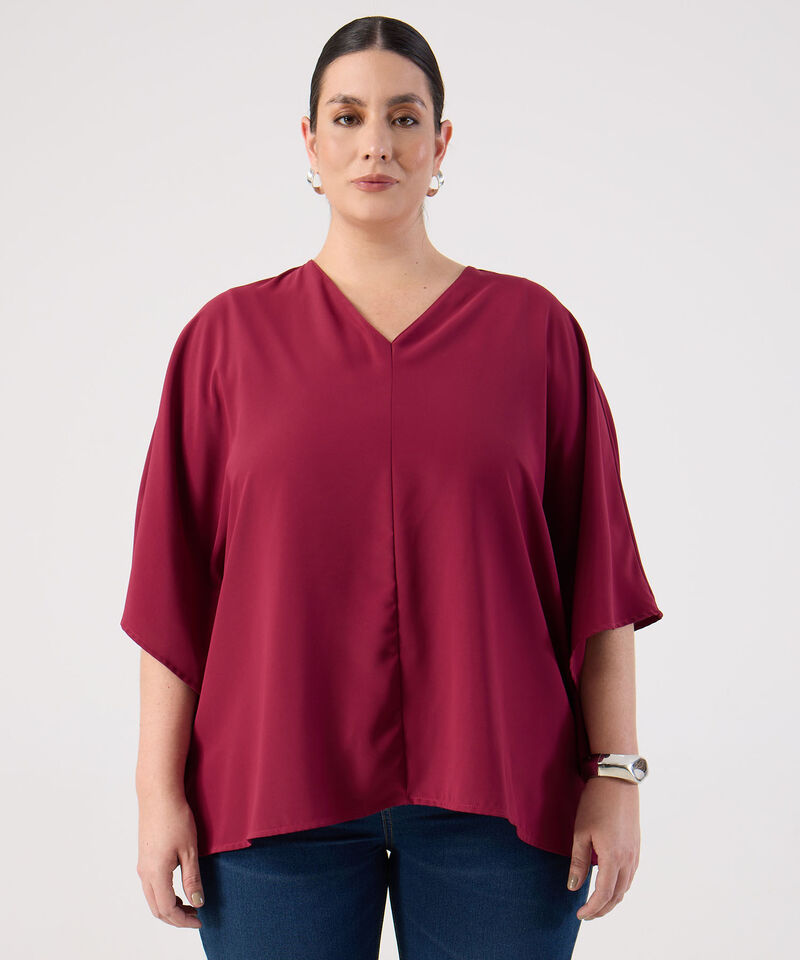 Blusa Satinada