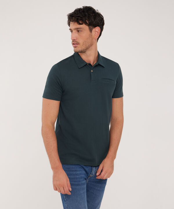 Polo Unicolor Cuello Maquina