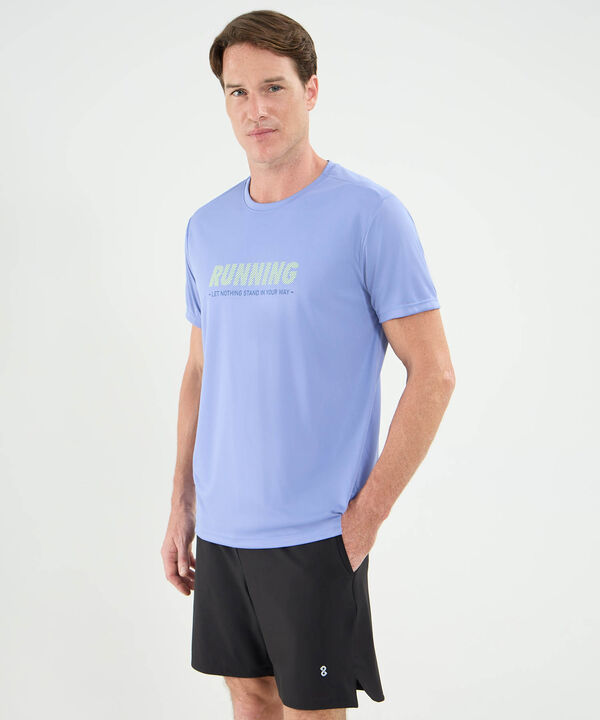 Camiseta Manga Corta Cuello Redondo Con Screen Para Hombre image number null
