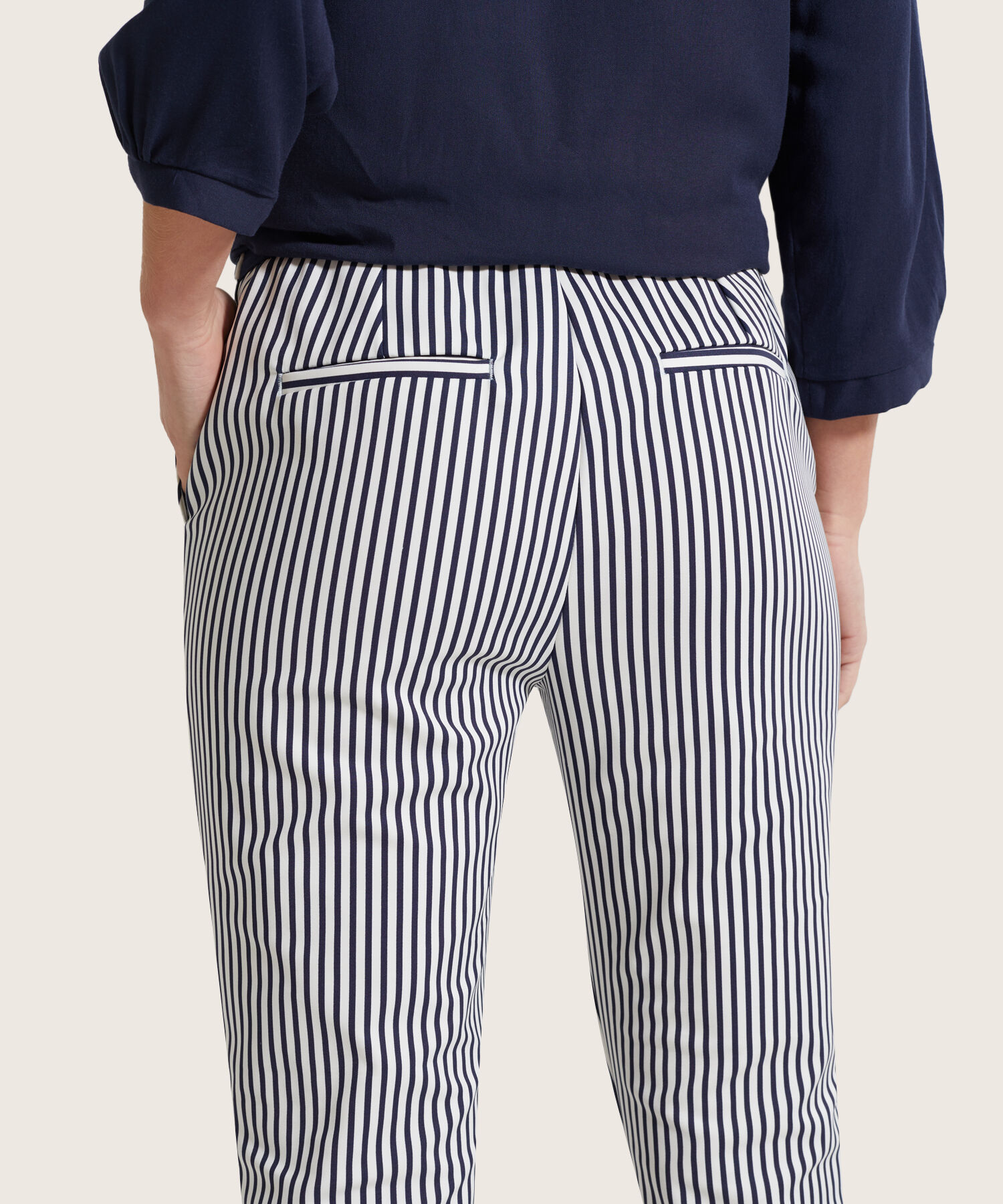 Pantalon Clasico Estampado