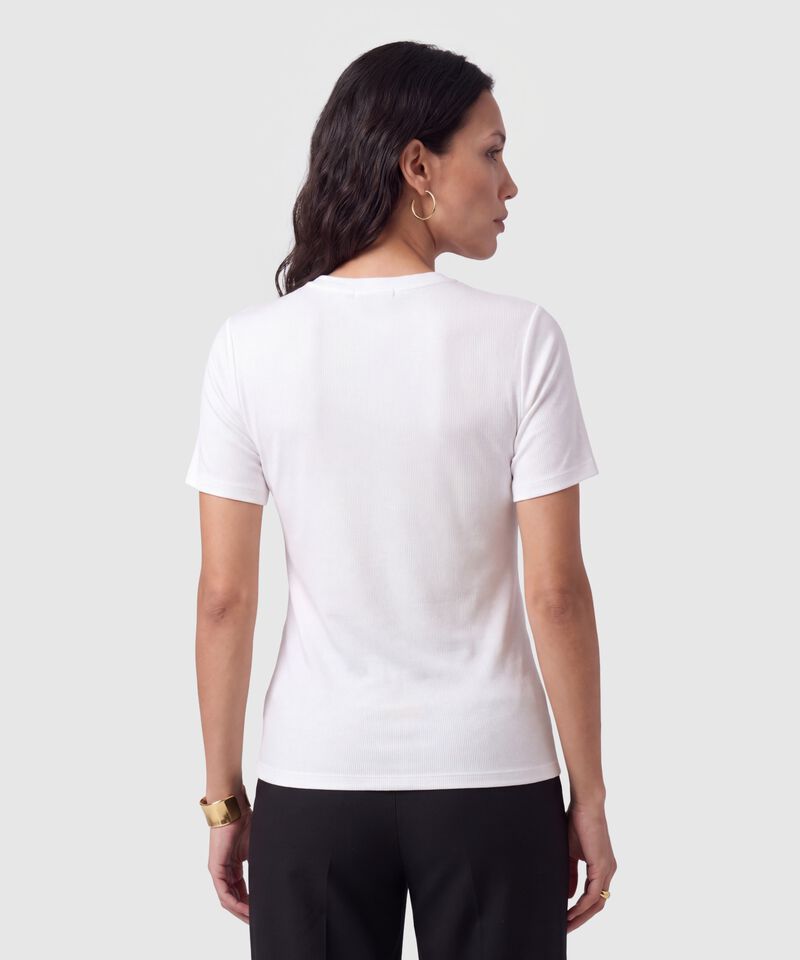 Camiseta Con Apliques Para Mujer