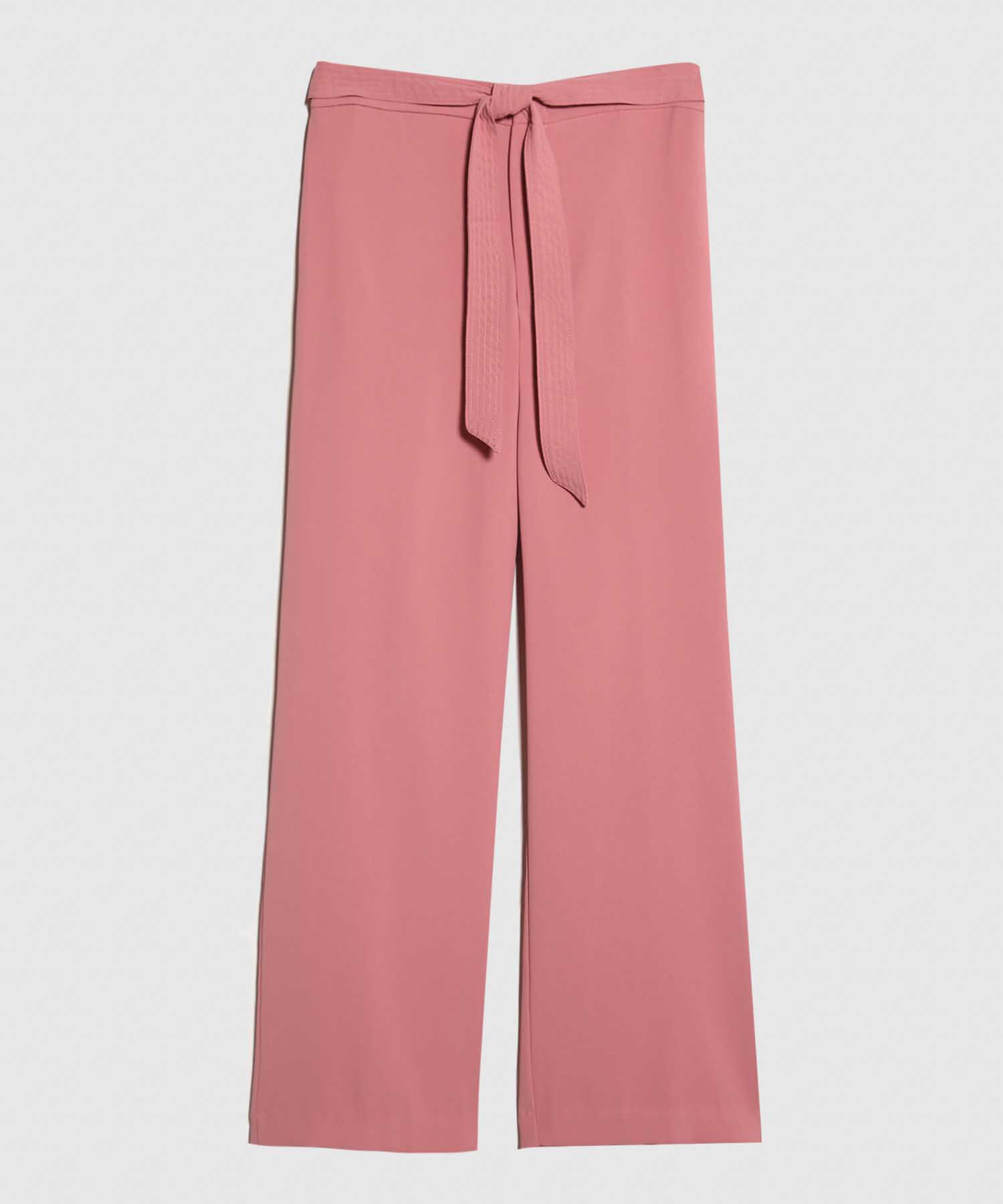 Pantalón Fluido con Cinturón