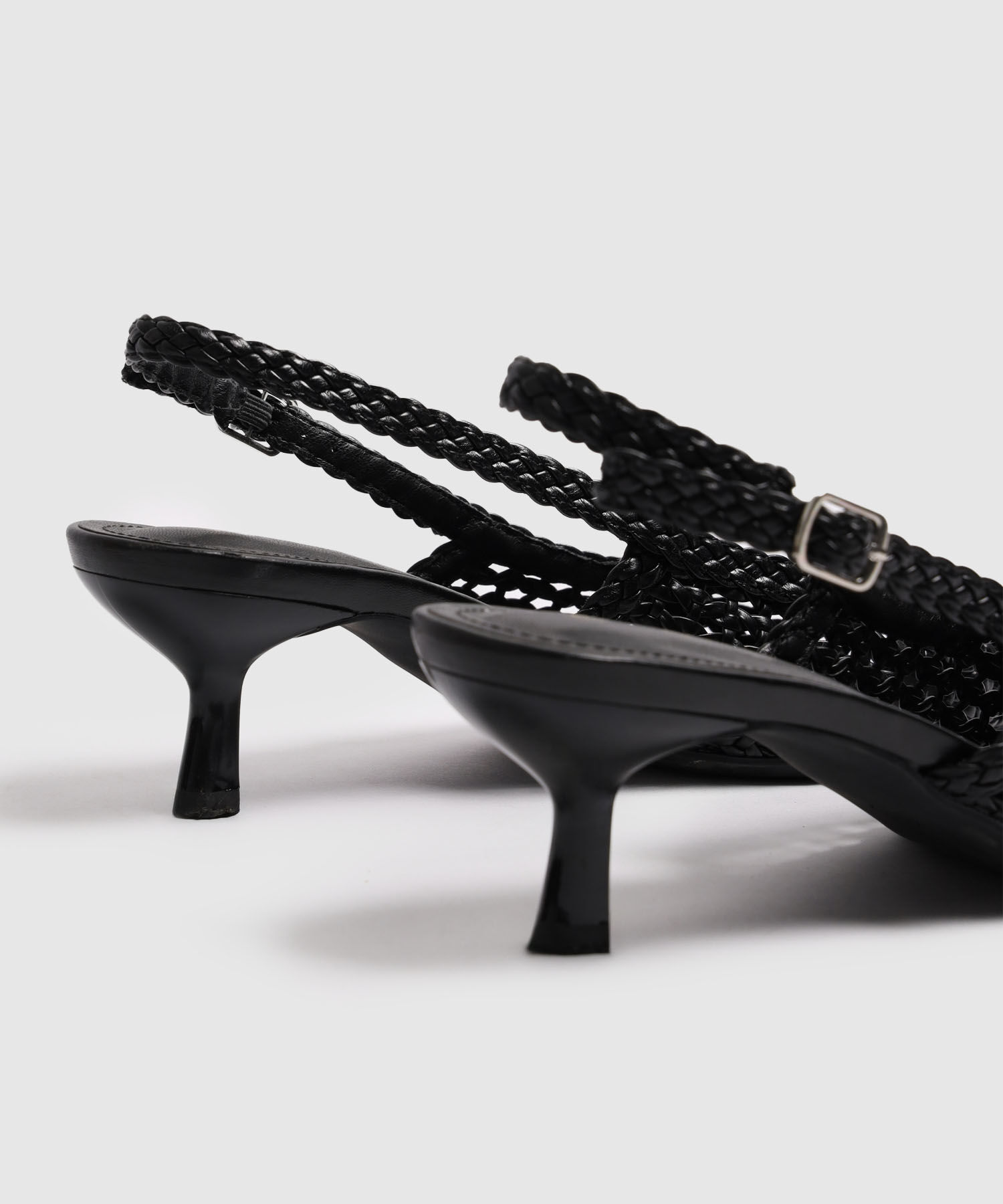 Tacones Descubiertos Texturizados