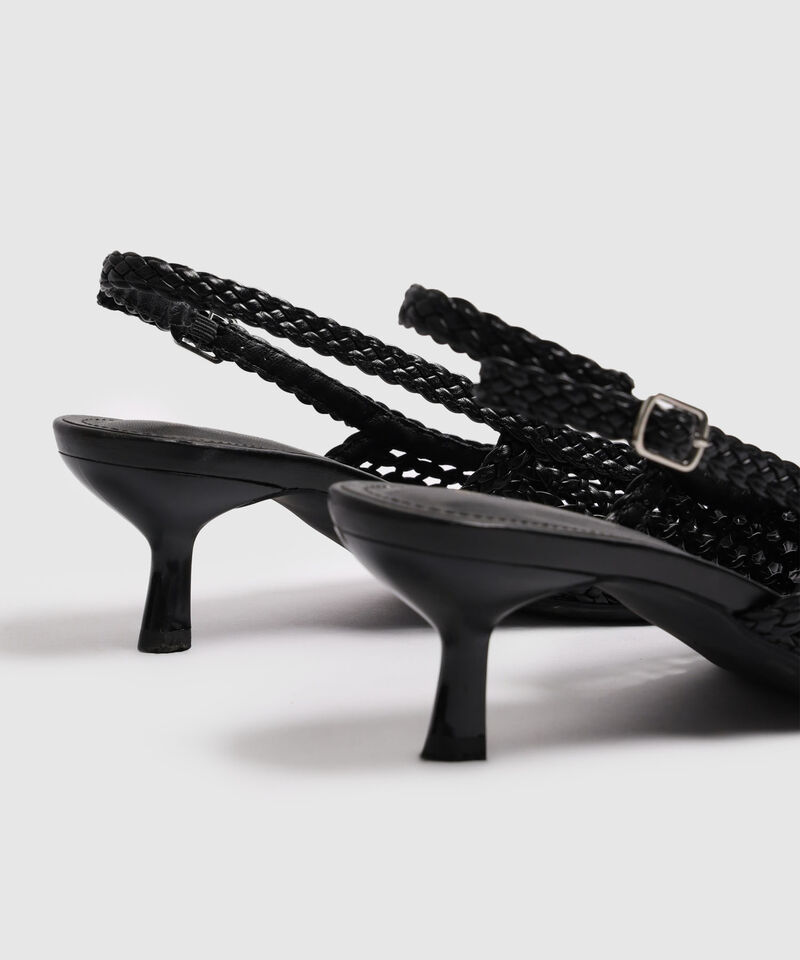 Tacones Descubiertos Texturizados