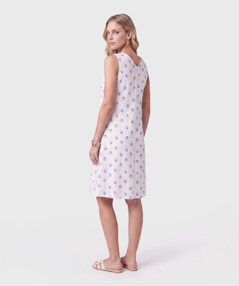 Vestido Midi Estampado Para Mujer
