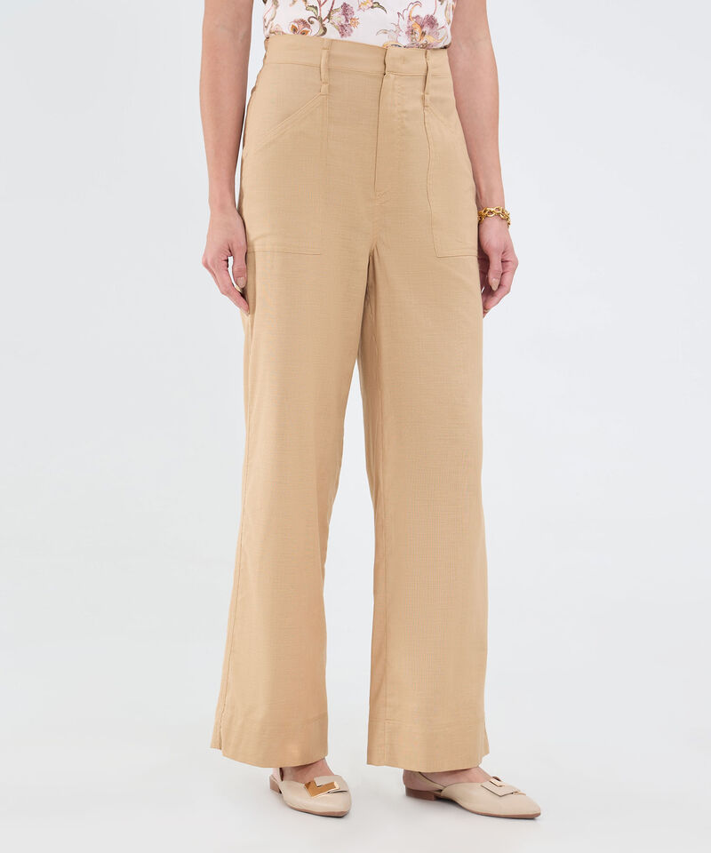 Pantalón Fluido Unicolor