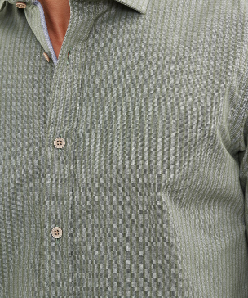 Camisa Manga Larga Preteñida
