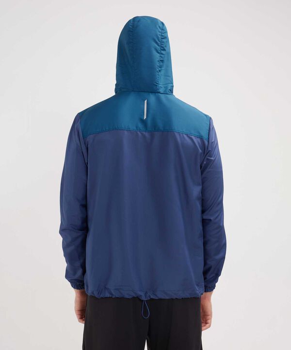 Chaqueta De Hombre Tipo Corta Vientos En Bloque De Color 